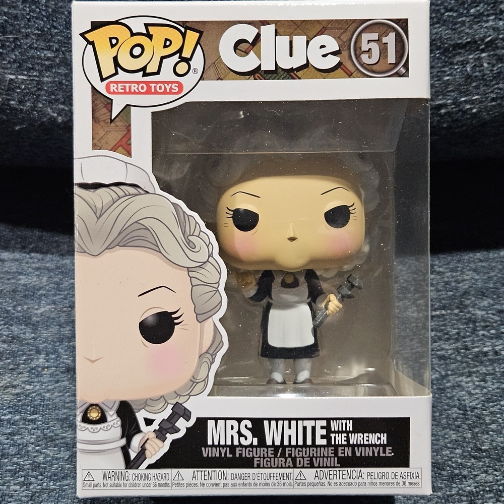 Funko Pop! Vinyl: Hasbro - Mrs. White with the Wrench #51
